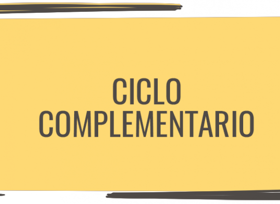 Ciclo complementario Ciclo complementario